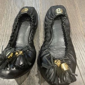 Flat ballerina Tory Burch shoes